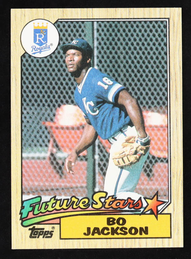 Bo Jackson 1987 Topps #170 RC at PristineAuction.com Bo Jackson 1987 Topps #170 RC at PristineAuction.com