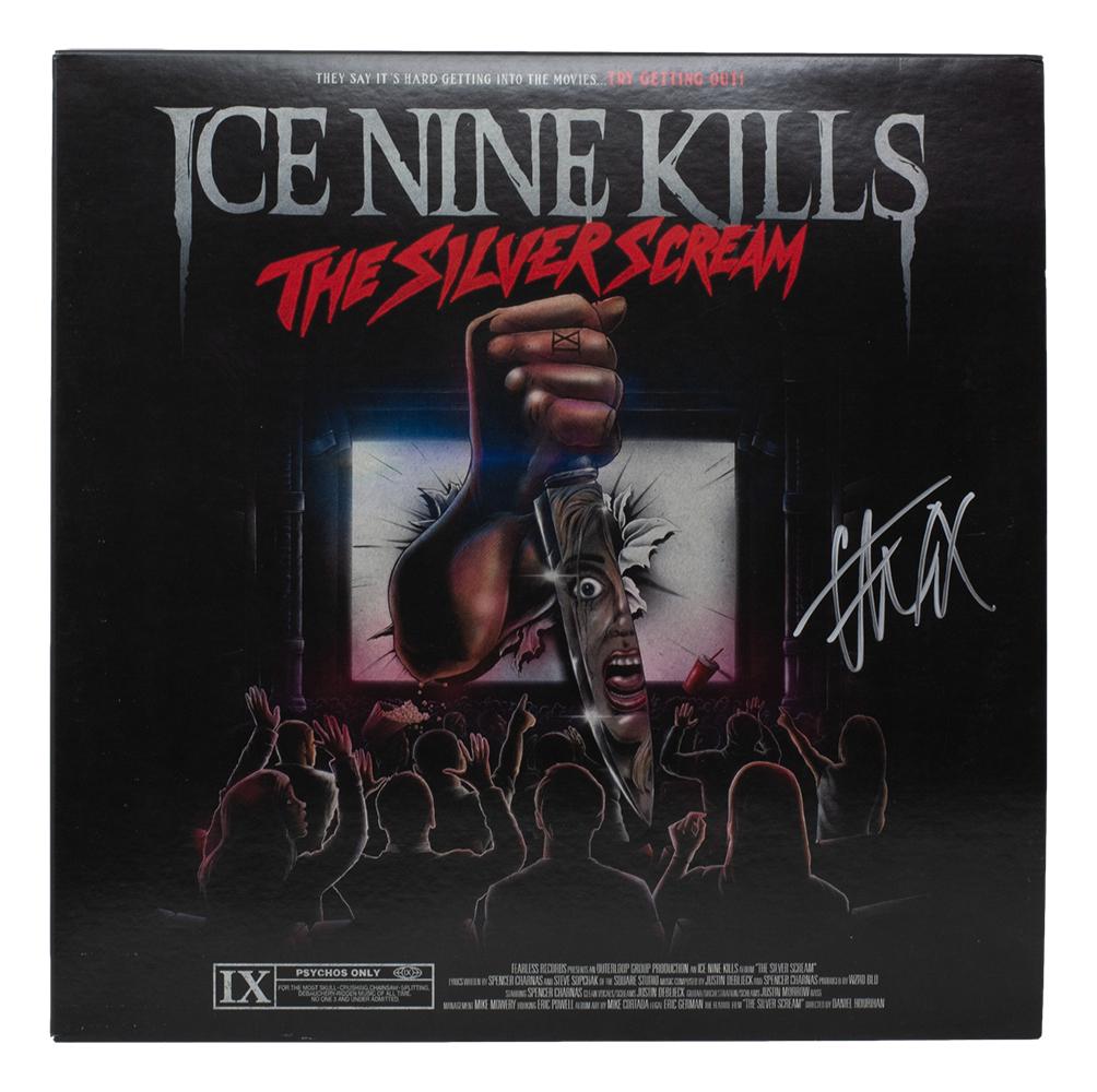 Spencer Charnas Signed Ice Nine Kills "The Silver Scream" Vinyl Record Album Cover (JSA) at PristineAuction.com Spencer Charnas Signed Ice Nine Kills "The Silver Scream" Vinyl Record Album Cover (JSA) at PristineAuction.com