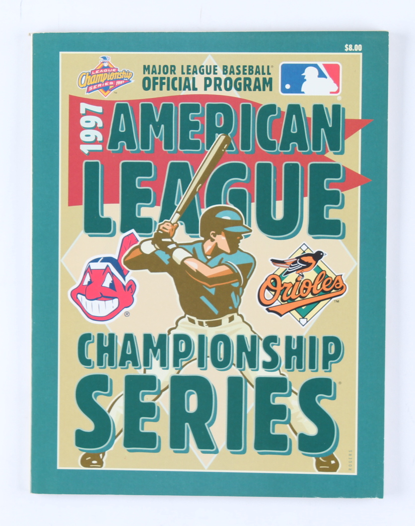 1997 American League Championship Series Game Program at PristineAuction.com 1997 American League Championship Series Game Program at PristineAuction.com