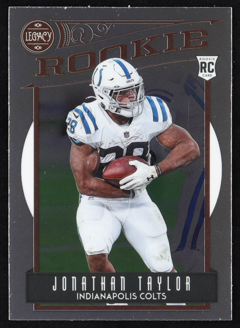 Jonathan Taylor 2020 Panini Legacy #207 CHRONICLES RC at PristineAuction.com Jonathan Taylor 2020 Panini Legacy #207 CHRONICLES RC at PristineAuction.com