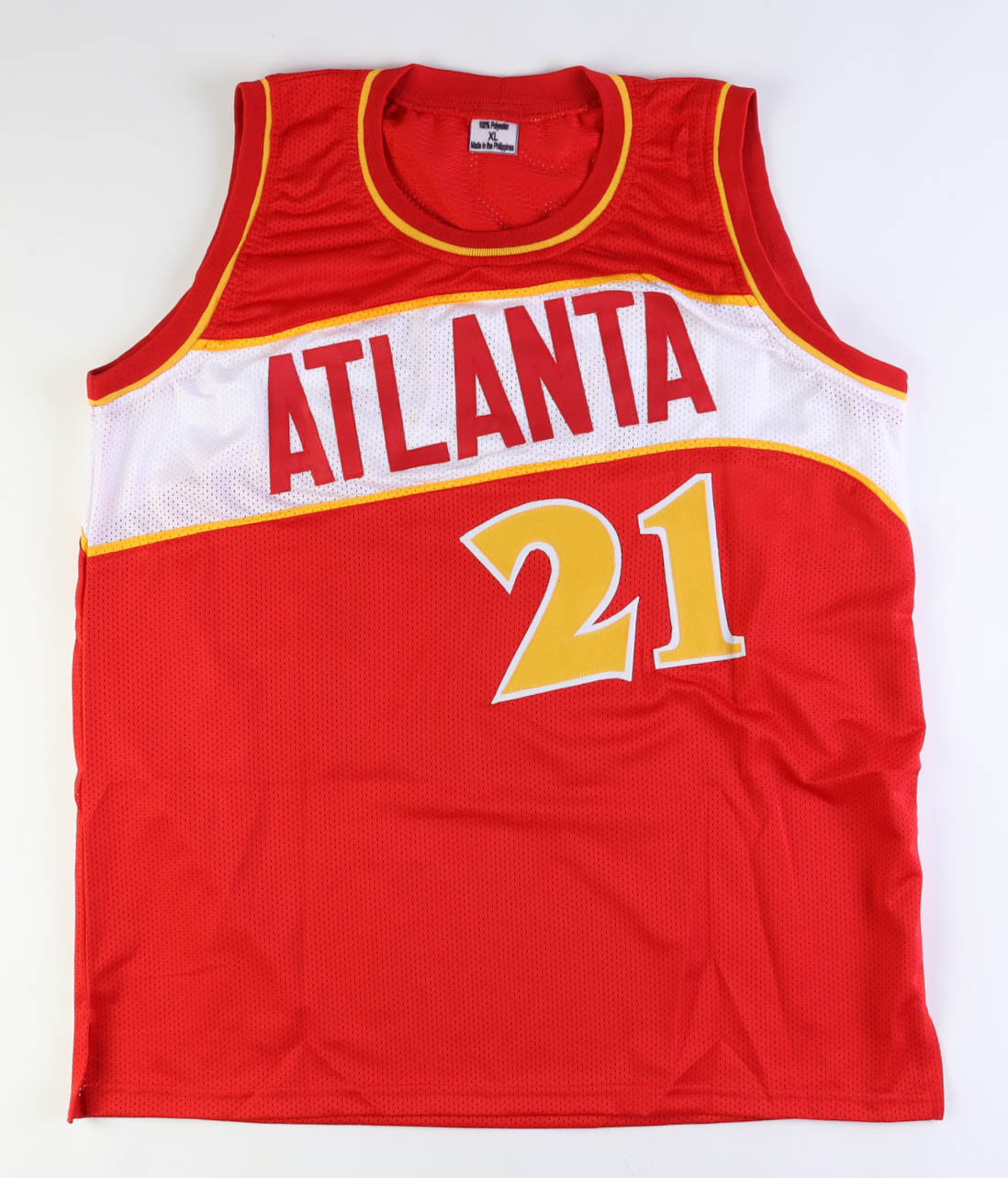 Dominique Wilkins Signed Jersey (JSA) at PristineAuction.com Dominique Wilkins Signed Jersey (JSA) at PristineAuction.com