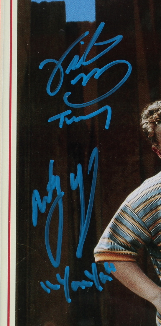 Cast-Signed "The Sandlot" 18x22 Custom Framed Movie Poster Inscribed by (6) with Tom Guiry, Victor DiMattia & Chauncey Leopard (Beckett) at PristineAuction.com Cast-Signed "The Sandlot" 18x22 Custom Framed Movie Poster Inscribed by (6) with Tom Guiry, Victor DiMattia & Chauncey Leopard (Beckett) at PristineAuction.com