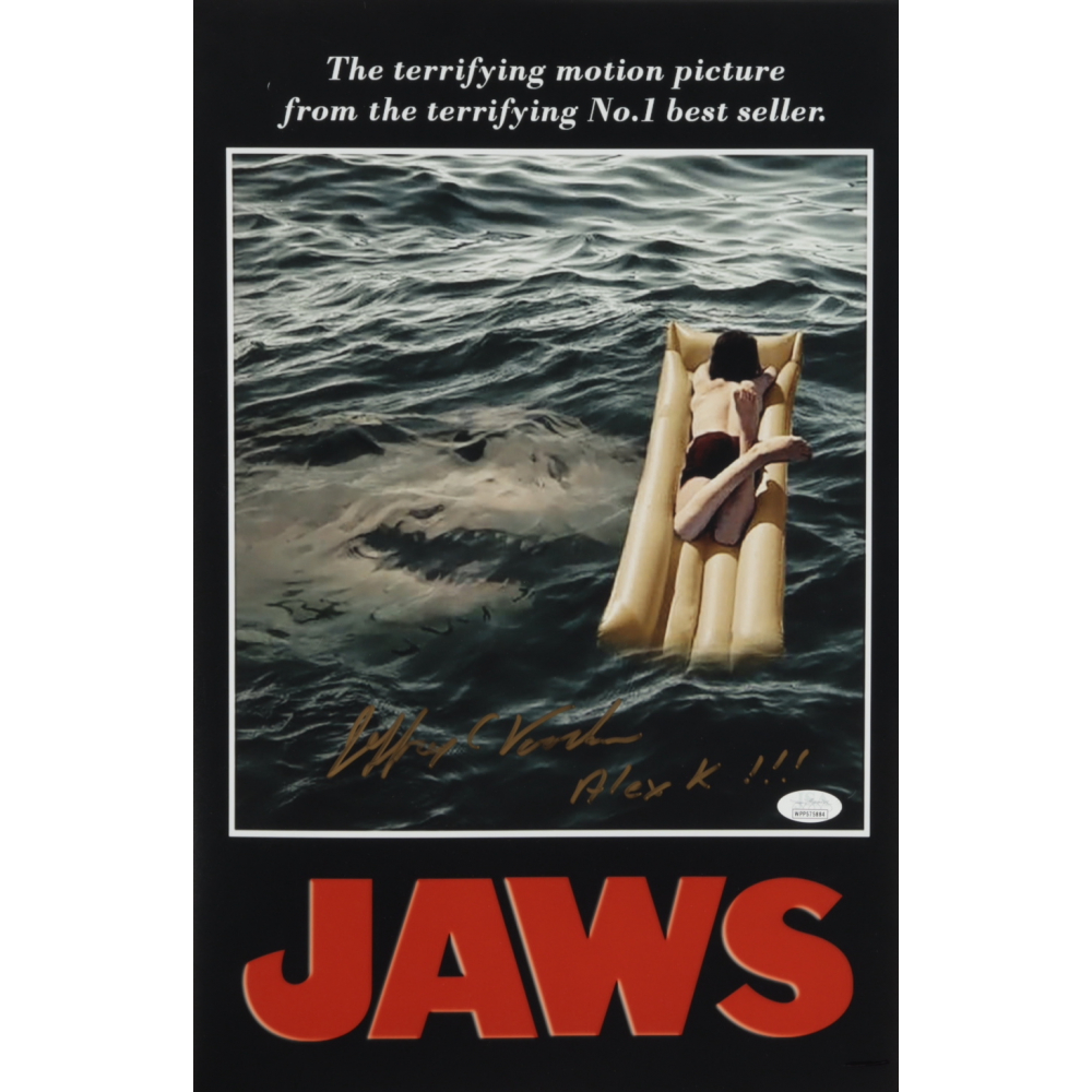 Jeffrey Voorhees Signed "Jaws" 11x17 Photo Inscribed "Alex K!!!" (JSA ...