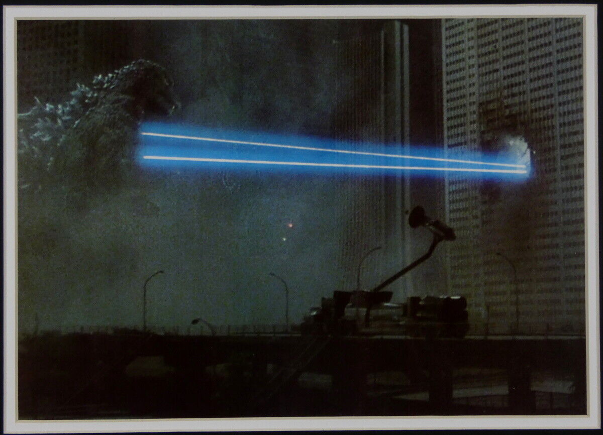 "Godzilla Destroys Building" 17x20 Custom Framed Photo Display at PristineAuction.com "Godzilla Destroys Building" 17x20 Custom Framed Photo Display at PristineAuction.com