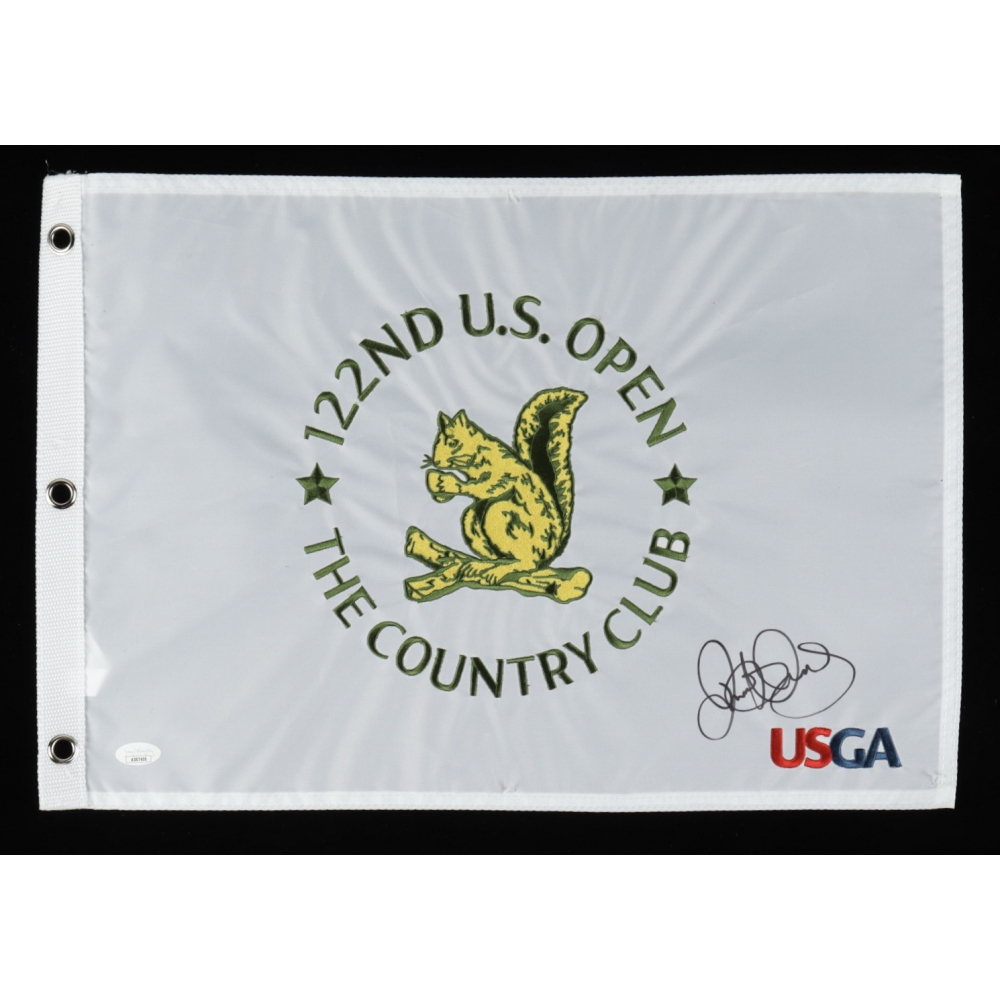 Rory McIlroy Signed 2022 US Open Pin Flag (JSA) Pristine Auction