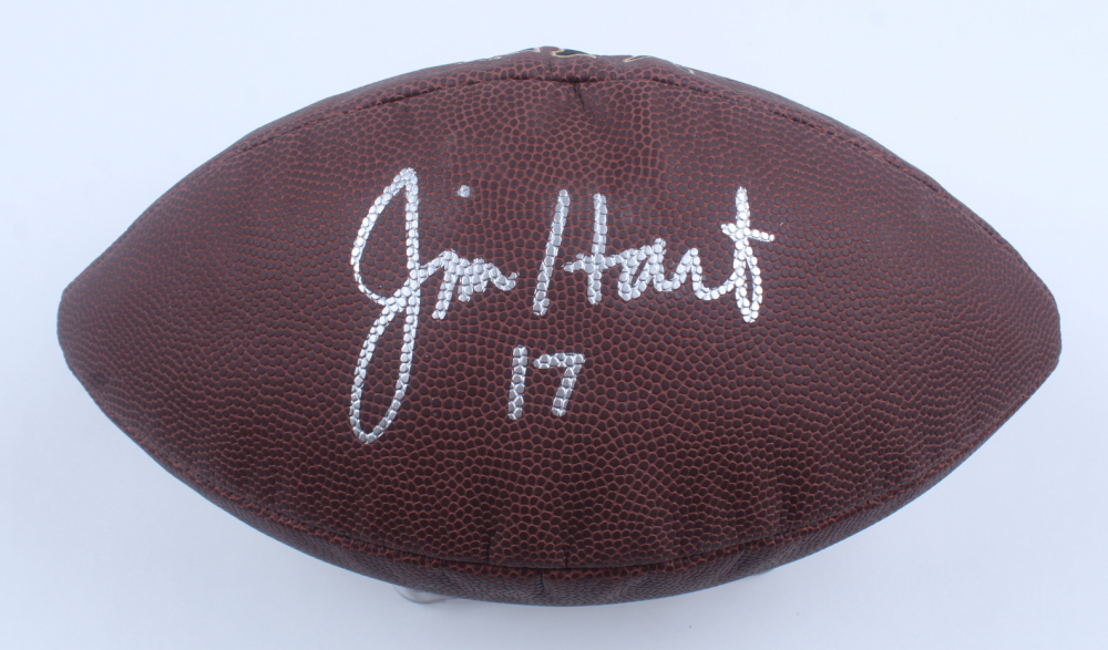 Jim Hart Signed NFL Football (PSA) Pristine Auction