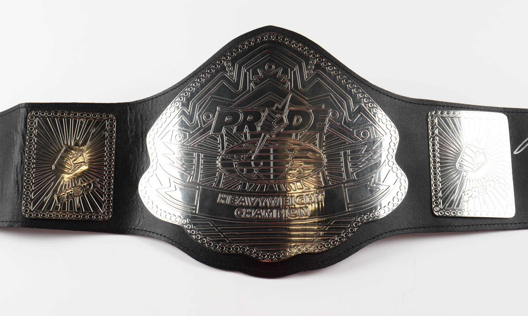 Fedor Emelianenko Signed Full-Size MMA Pride Championship Belt (Beckett) at PristineAuction.com Fedor Emelianenko Signed Full-Size MMA Pride Championship Belt (Beckett) at PristineAuction.com
