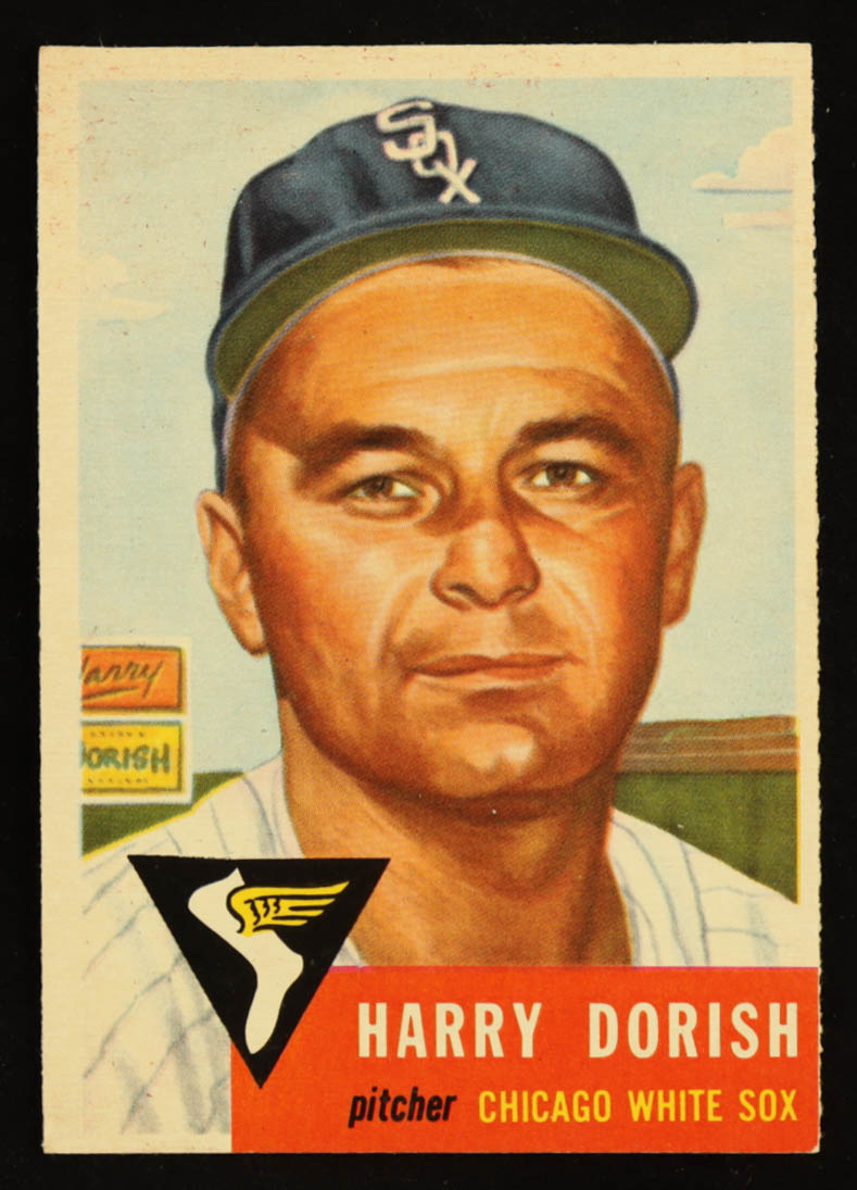 Harry Dorish 1953 Topps #145 DP at PristineAuction.com Harry Dorish 1953 Topps #145 DP at PristineAuction.com