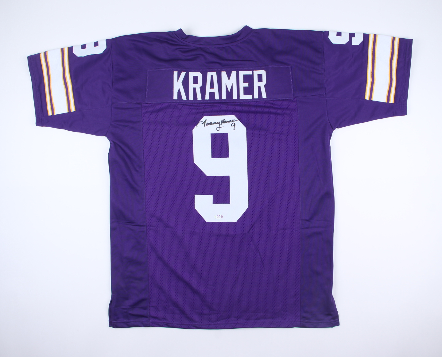 Tommy Kramer Signed Jersey (PSA) at PristineAuction.com Tommy Kramer Signed Jersey (PSA) at PristineAuction.com