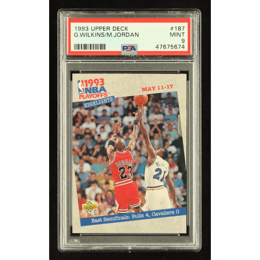 マイケルジョーダン 1993 Upper Deck PSA 9 マイケルジョーダン 1993 Upper Deck PSA 9