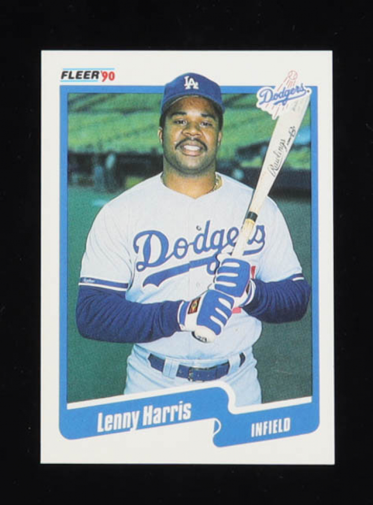 Lenny Harris 1990 Fleer #397