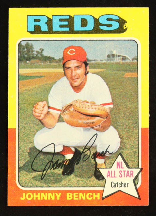 Johnny Bench 1975 Topps #260 at PristineAuction.com Johnny Bench 1975 Topps #260 at PristineAuction.com