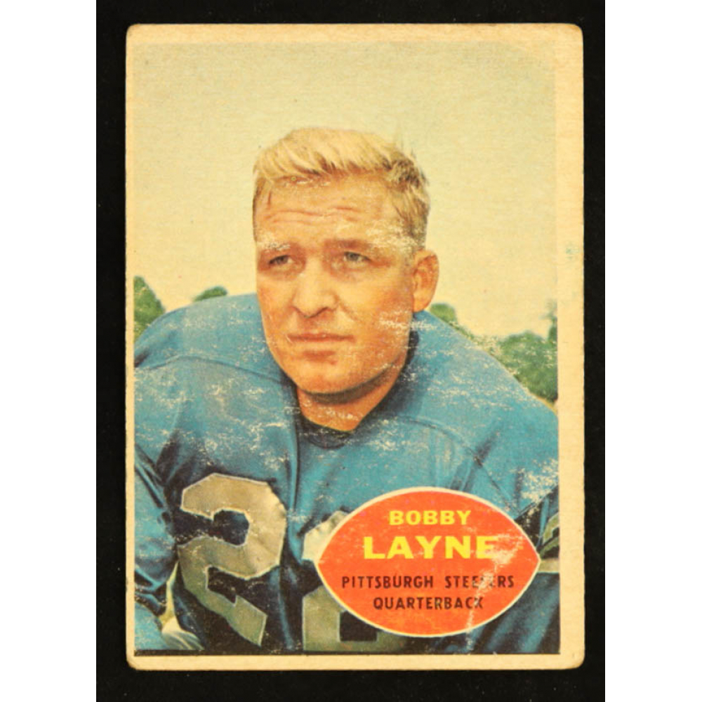 1960 Topps #93 Bobby Layne | Pristine Auction