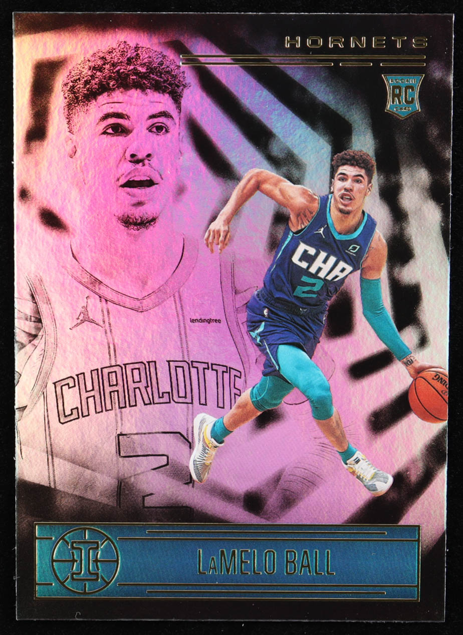 LaMelo Ball 2020-21 Panini Illusions #151 RC at PristineAuction.com LaMelo Ball 2020-21 Panini Illusions #151 RC at PristineAuction.com