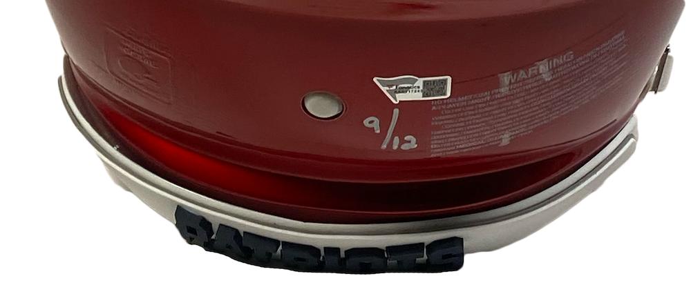 Tom Brady Signed LE Patriots Full-Size Authentic On-Field Flash Alternate Speed Helmet Inscribed "2000 Pick #199" (Fanatics) at PristineAuction.com Tom Brady Signed LE Patriots Full-Size Authentic On-Field Flash Alternate Speed Helmet Inscribed "2000 Pick #199" (Fanatics) at PristineAuction.com