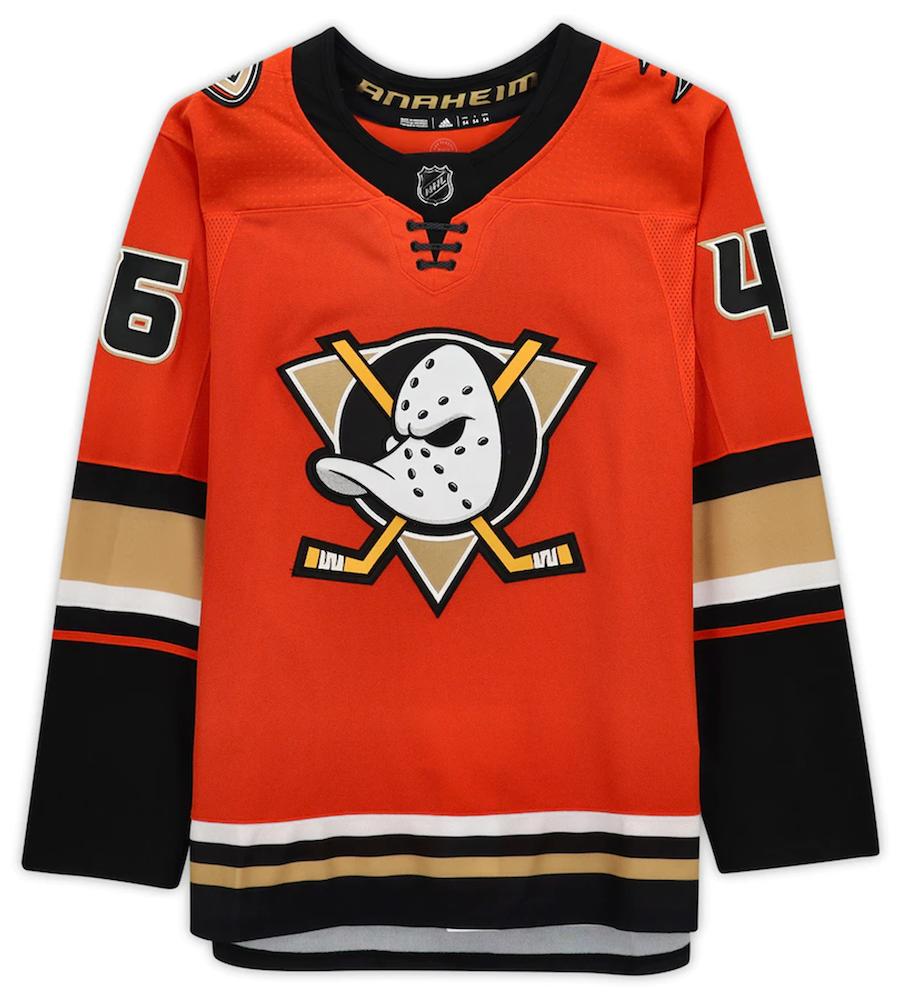 Trevor Zegras Signed Ducks Jersey (Fanatics) at PristineAuction.com Trevor Zegras Signed Ducks Jersey (Fanatics) at PristineAuction.com