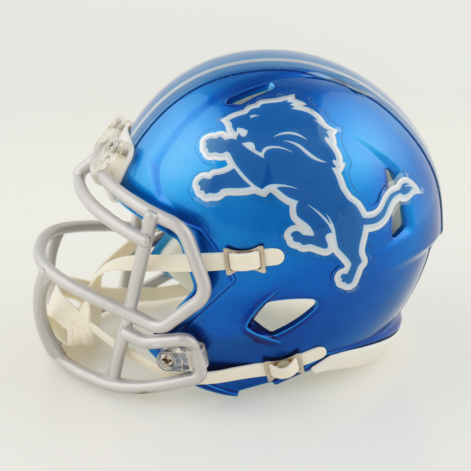 Aidan Hutchinson Signed Lions Flash Alternate Speed Mini Helmet (Beckett) at PristineAuction.com Aidan Hutchinson Signed Lions Flash Alternate Speed Mini Helmet (Beckett) at PristineAuction.com