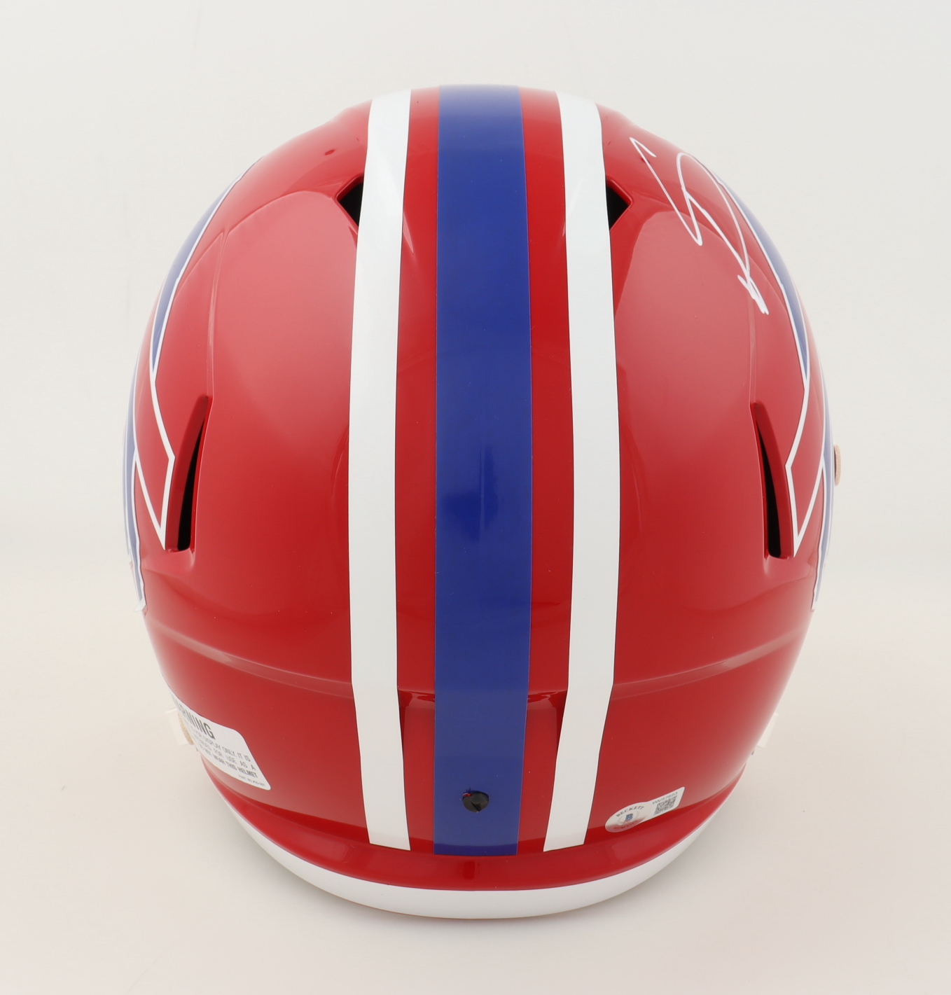 Stefon Diggs Signed Bills Full-Size Speed Helmet (Beckett) at PristineAuction.com Stefon Diggs Signed Bills Full-Size Speed Helmet (Beckett) at PristineAuction.com