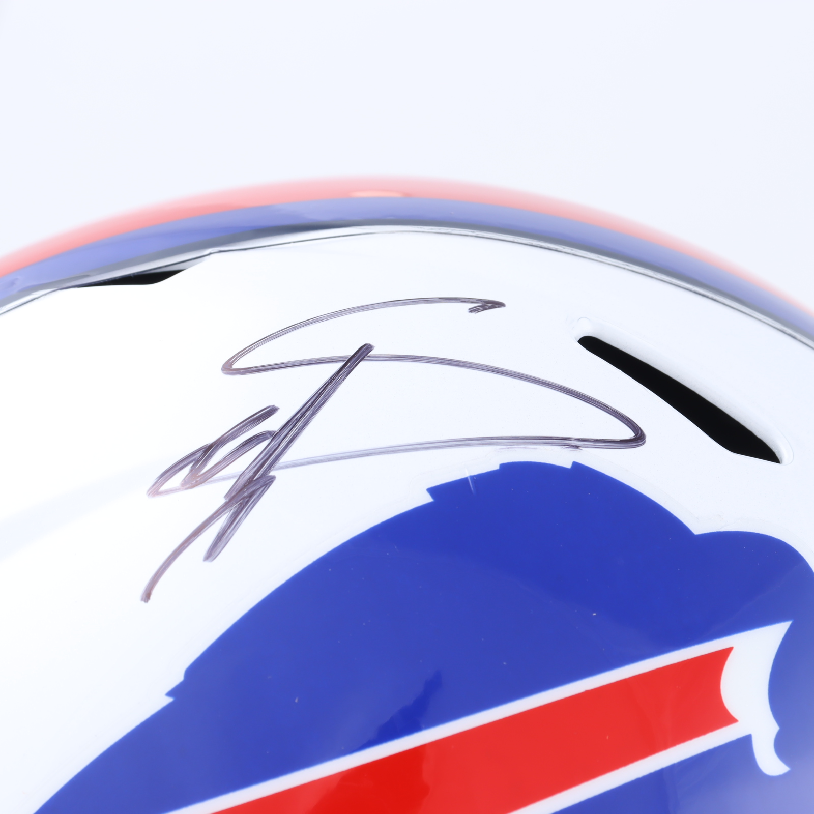 Stefon Diggs Signed Bills Full-Size Speed Helmet (Beckett) at PristineAuction.com Stefon Diggs Signed Bills Full-Size Speed Helmet (Beckett) at PristineAuction.com