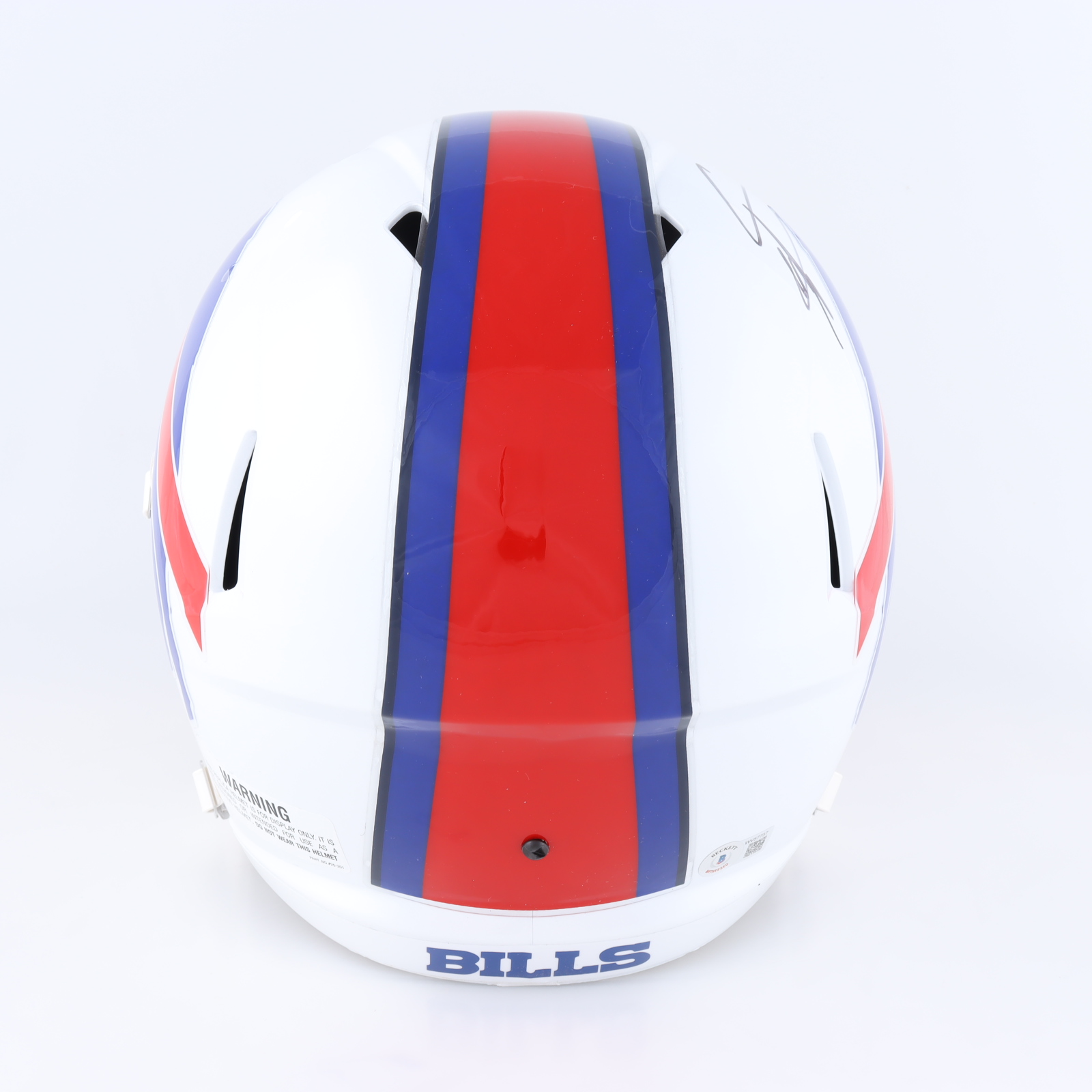 Stefon Diggs Signed Bills Full-Size Speed Helmet (Beckett) at PristineAuction.com Stefon Diggs Signed Bills Full-Size Speed Helmet (Beckett) at PristineAuction.com