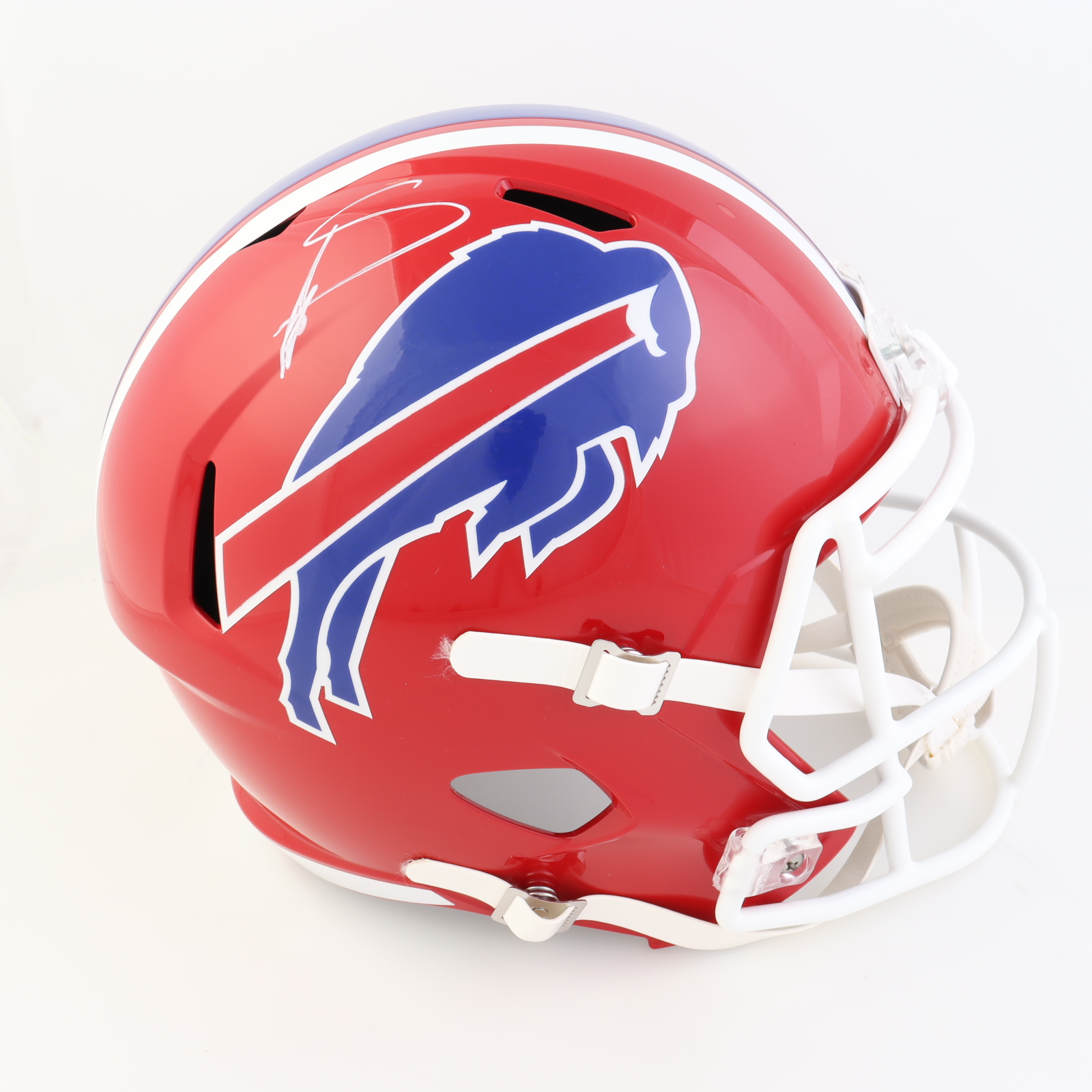 Stefon Diggs Signed Bills Full-Size Speed Helmet (Beckett) at PristineAuction.com Stefon Diggs Signed Bills Full-Size Speed Helmet (Beckett) at PristineAuction.com
