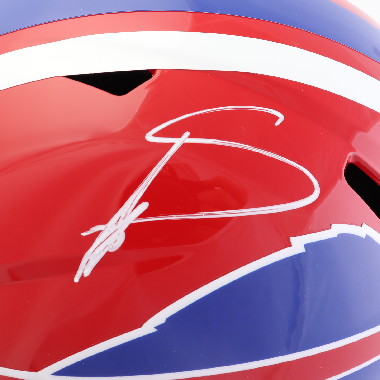 Stefon Diggs Signed Bills Full-Size Speed Helmet (Beckett) at PristineAuction.com Stefon Diggs Signed Bills Full-Size Speed Helmet (Beckett) at PristineAuction.com