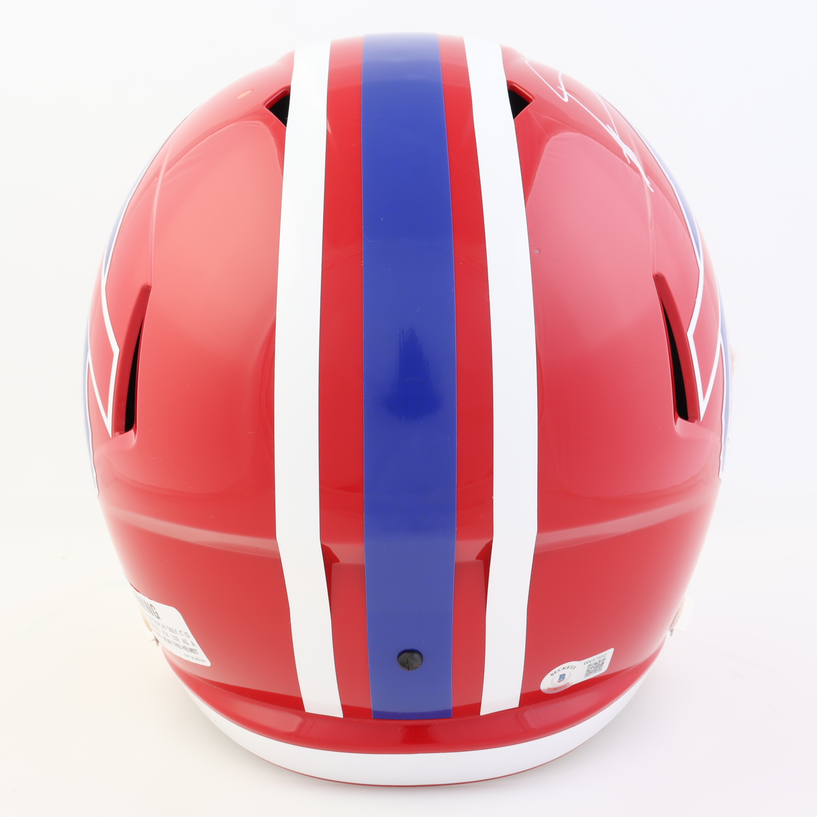 Stefon Diggs Signed Bills Full-Size Speed Helmet (Beckett) at PristineAuction.com Stefon Diggs Signed Bills Full-Size Speed Helmet (Beckett) at PristineAuction.com