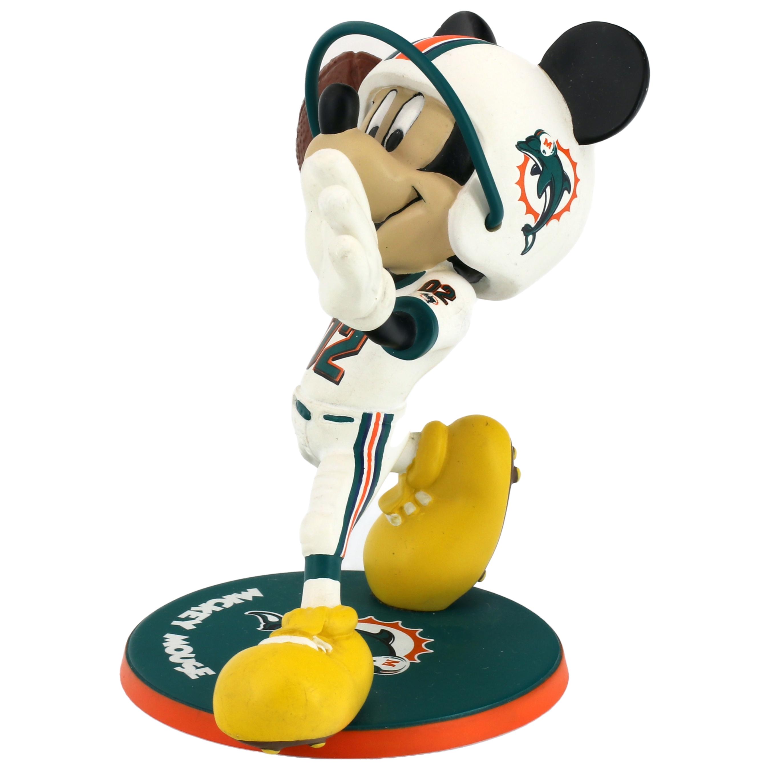 Mickey Mouse Dolphins Danbury Mint Disney NFL Quarterback Figurine at PristineAuction.com Mickey Mouse Dolphins Danbury Mint Disney NFL Quarterback Figurine at PristineAuction.com