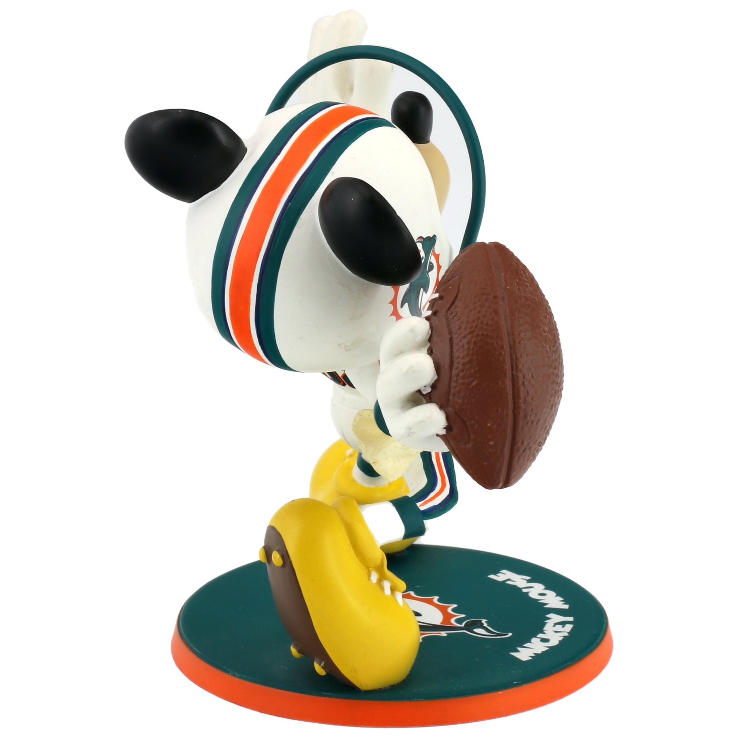 Mickey Mouse Dolphins Danbury Mint Disney NFL Quarterback Figurine at PristineAuction.com Mickey Mouse Dolphins Danbury Mint Disney NFL Quarterback Figurine at PristineAuction.com
