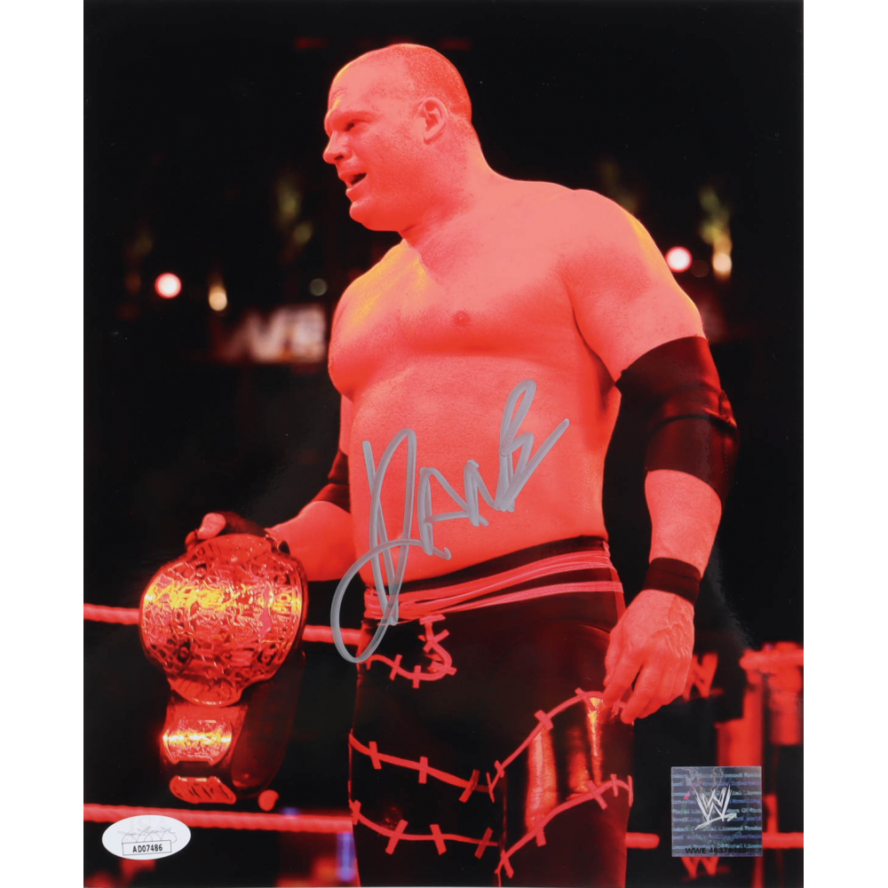 Kane Autograph Kane Signed WWE 8x10 Photo (JSA) | Pristine Auction