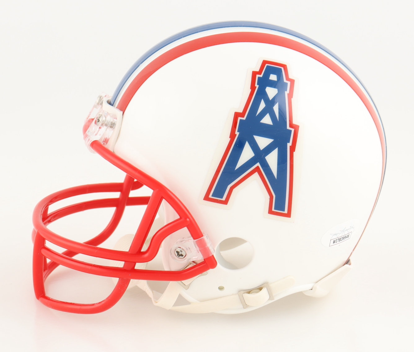 Earl Campbell Signed Oilers Mini Helmet (JSA) at PristineAuction.com Earl Campbell Signed Oilers Mini Helmet (JSA) at PristineAuction.com