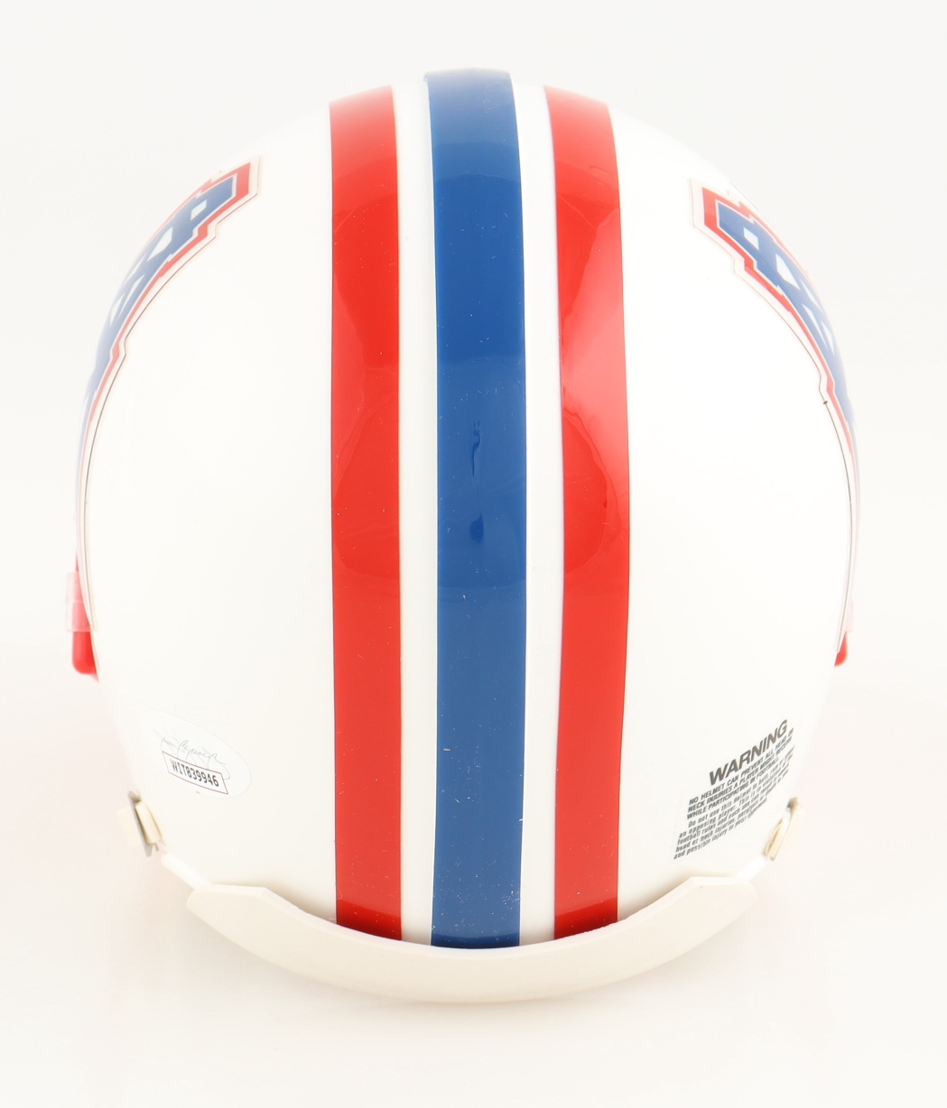 Earl Campbell Signed Oilers Mini Helmet (JSA) at PristineAuction.com Earl Campbell Signed Oilers Mini Helmet (JSA) at PristineAuction.com