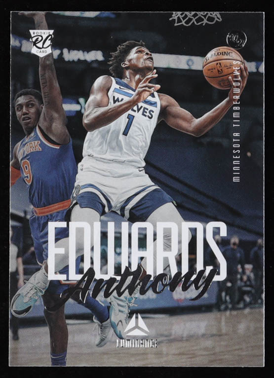 Anthony Edwards 2020-21 Panini Chronicles #143 / Luminance RC at PristineAuction.com Anthony Edwards 2020-21 Panini Chronicles #143 / Luminance RC at PristineAuction.com