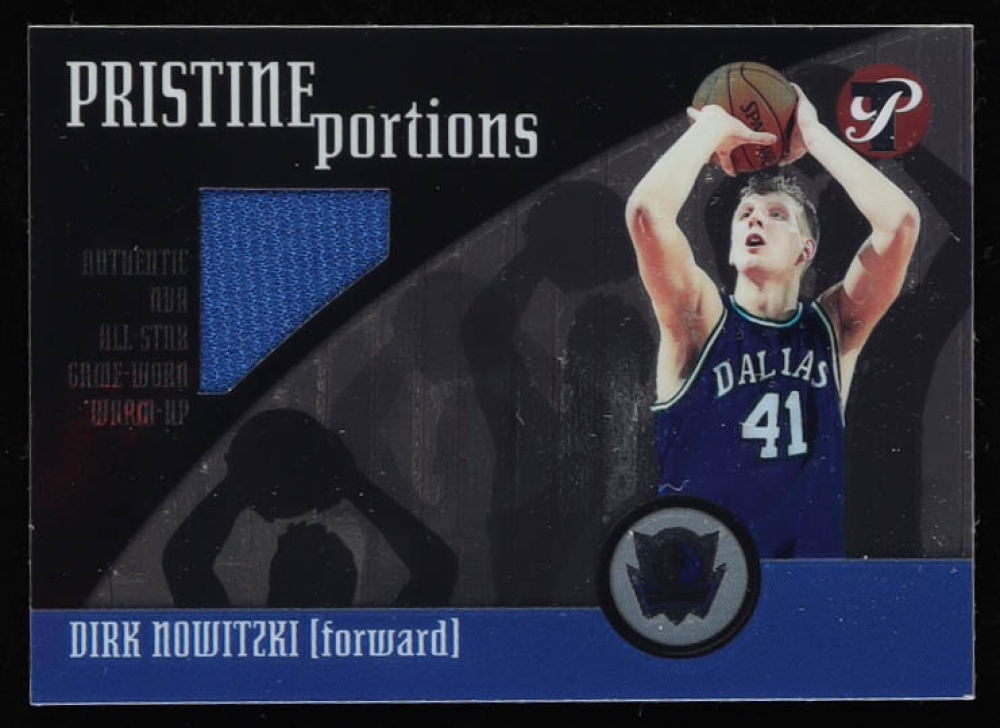 Dirk Nowitzki 2001-02 Topps Pristine Portions #PPDN