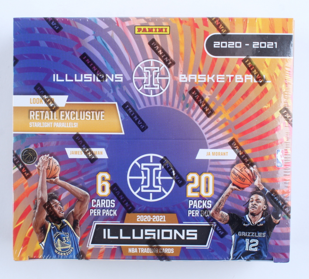 2019/20 Panini Illusions Basketball MEGA Box – Factory Sealed Hobby Box