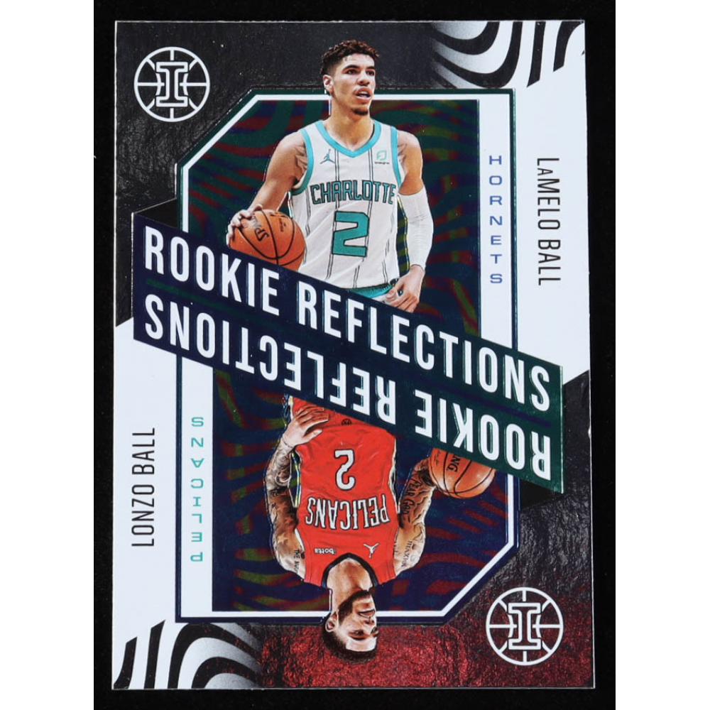 LaMelo Ball / Lonzo Ball 2020-21 Panini Illusions Rookie Reflections #2