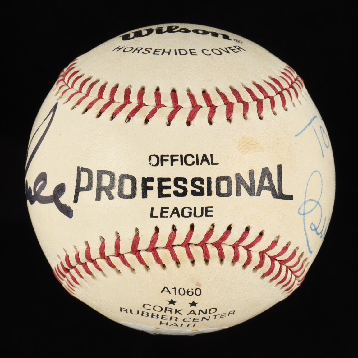 Brooks Robinson & Boog Powell Signed OL Baseball Inscribed "My Best" (JSA) at PristineAuction.com Brooks Robinson & Boog Powell Signed OL Baseball Inscribed "My Best" (JSA) at PristineAuction.com