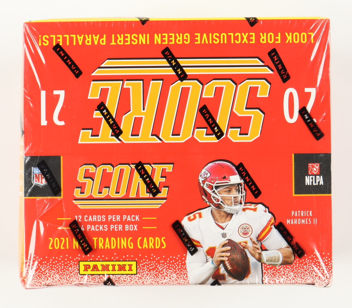 2021 Score Football Retail Box with (24) Packs at PristineAuction.com 2021 Score Football Retail Box with (24) Packs at PristineAuction.com