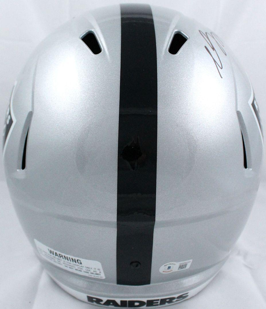 Davante Adams Signed Raiders Full-Size Speed Helmet (Beckett) at PristineAuction.com Davante Adams Signed Raiders Full-Size Speed Helmet (Beckett) at PristineAuction.com