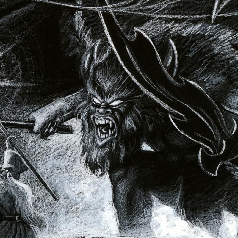 Greg Hildebrandt Signed "Mines Of Moria" LE 23x34 Giclee (PA) at PristineAuction.com Greg Hildebrandt Signed "Mines Of Moria" LE 23x34 Giclee (PA) at PristineAuction.com