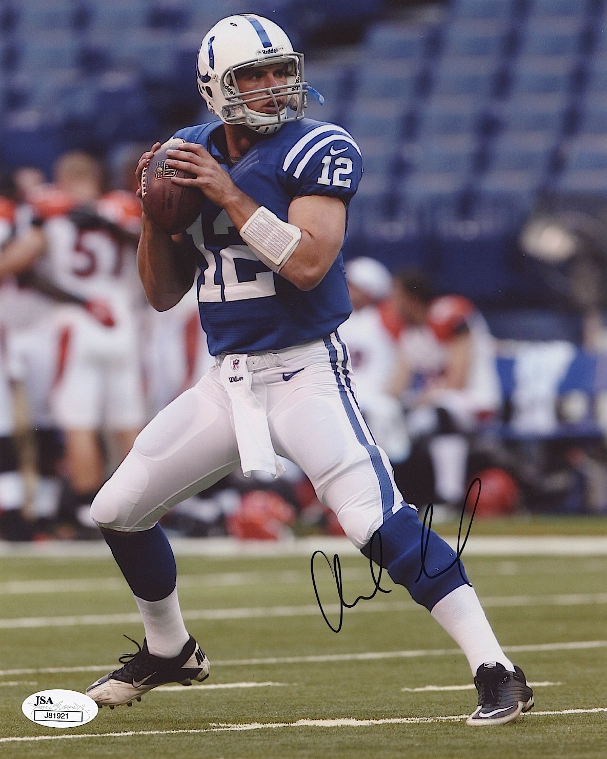Andrew Luck Signed Colts 8x10 Photo (JSA COA) at PristineAuction.com Andrew Luck Signed Colts 8x10 Photo (JSA COA) at PristineAuction.com