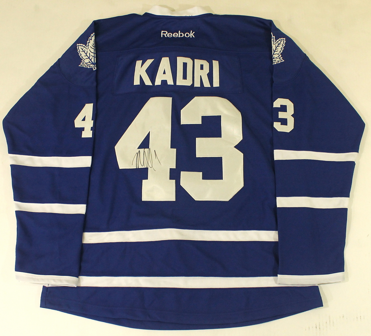 Nazem Kadri Signed Maple Leafs Jersey (PA LOA) at PristineAuction.com Nazem Kadri Signed Maple Leafs Jersey (PA LOA) at PristineAuction.com