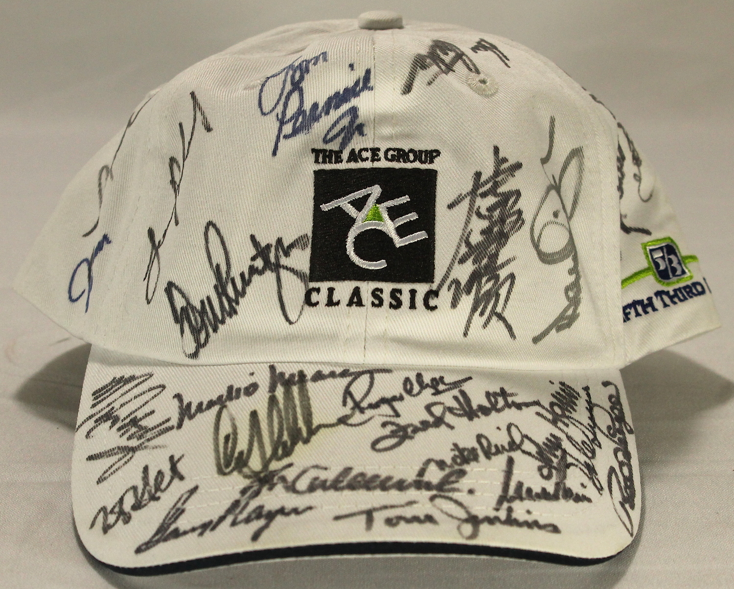 PGA Multi-Signed Hat Signed by (24) with Mark O'Meara, Gary Player, Hale Irwin (JSA ALOA) at PristineAuction.com PGA Multi-Signed Hat Signed by (24) with Mark O'Meara, Gary Player, Hale Irwin (JSA ALOA) at PristineAuction.com