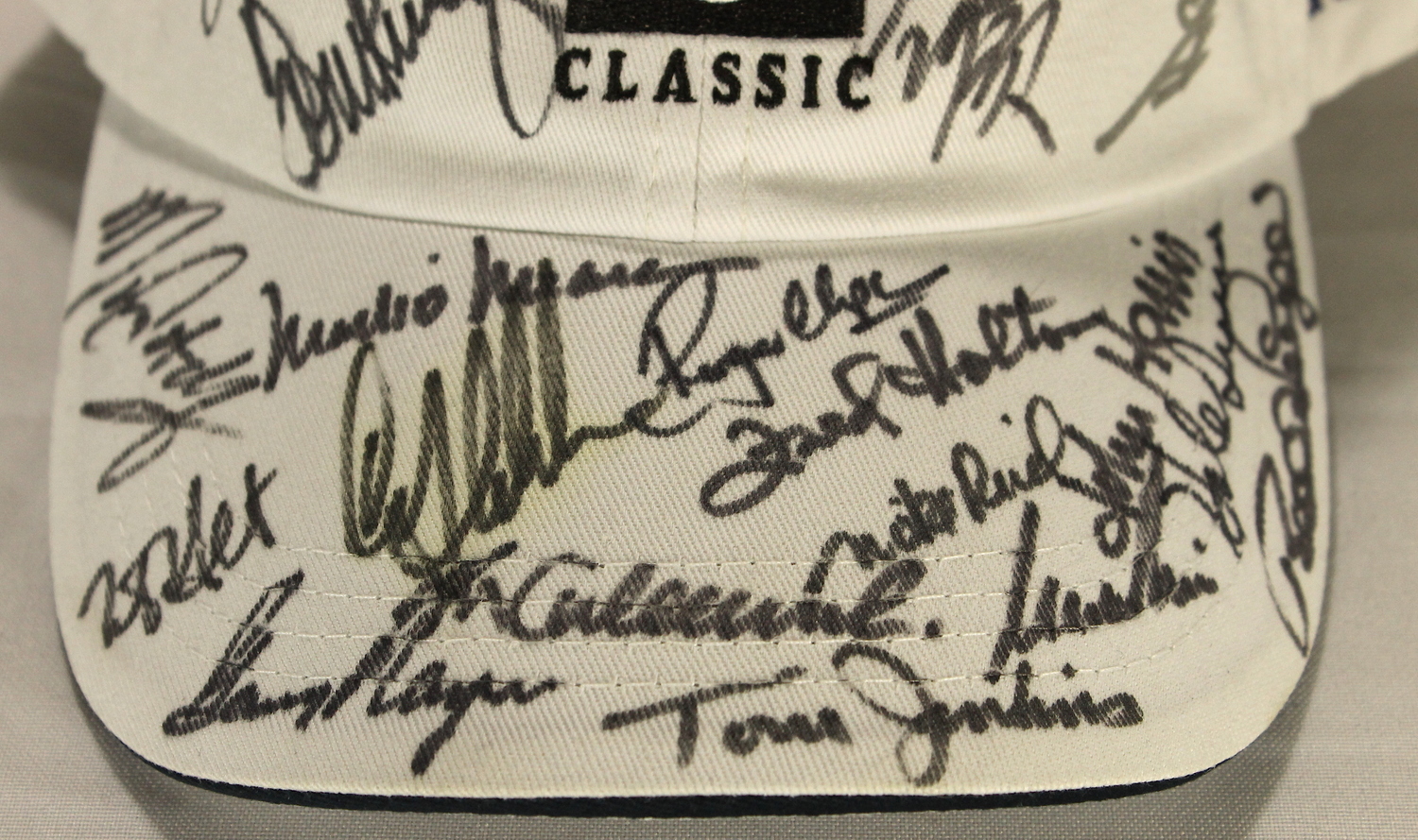 PGA Multi-Signed Hat Signed by (24) with Mark O'Meara, Gary Player, Hale Irwin (JSA ALOA) at PristineAuction.com PGA Multi-Signed Hat Signed by (24) with Mark O'Meara, Gary Player, Hale Irwin (JSA ALOA) at PristineAuction.com