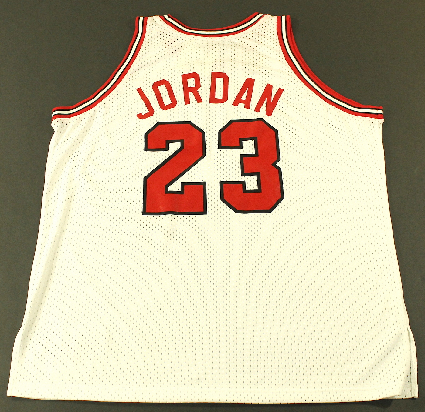 Michael Jordan Signed Limited Edition Authentic Mitchell & Ness 1984-85 "Rookie of the Year" Bulls Jersey #82/123 (UDA COA) at PristineAuction.com Michael Jordan Signed Limited Edition Authentic Mitchell & Ness 1984-85 "Rookie of the Year" Bulls Jersey #82/123 (UDA COA) at PristineAuction.com