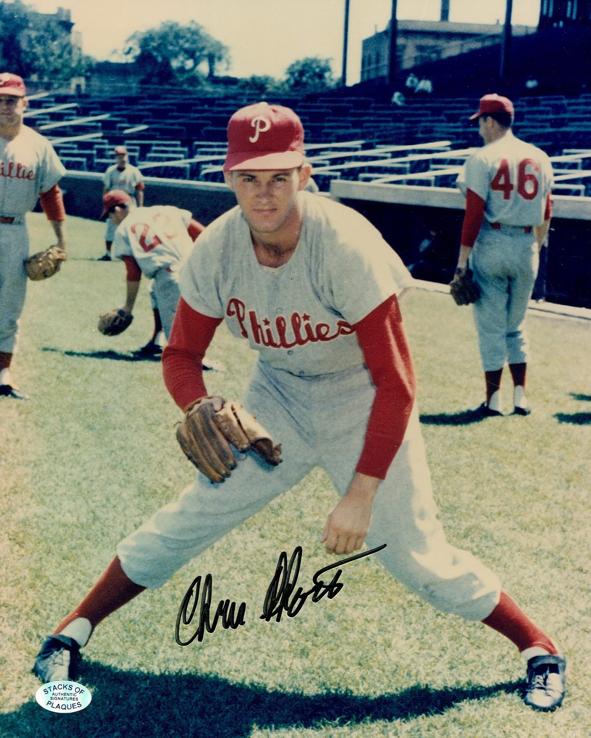 Chris Short Signed 8x10 Phillies Photo (SOP COA) at PristineAuction.com Chris Short Signed 8x10 Phillies Photo (SOP COA) at PristineAuction.com