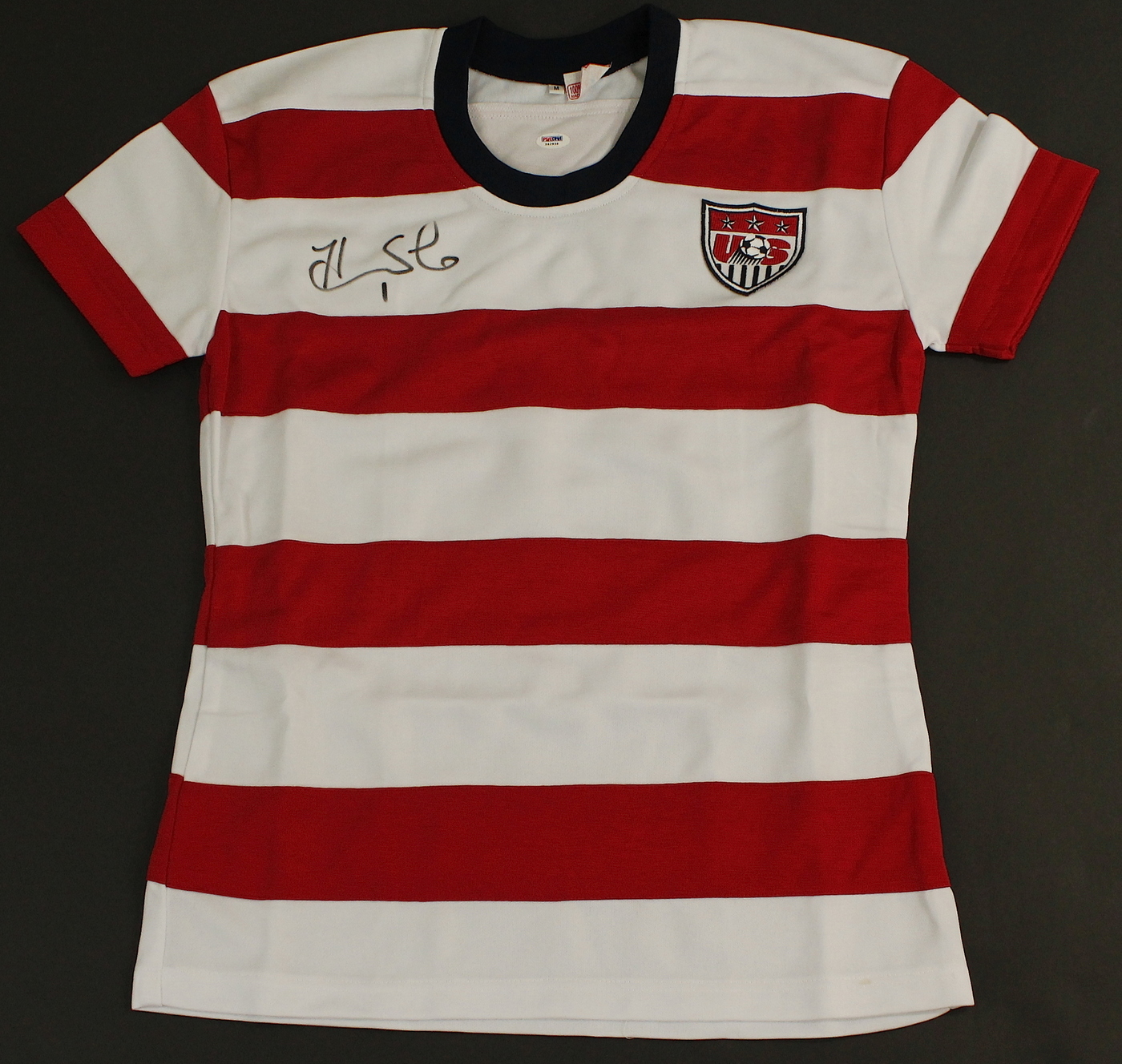 Hope Solo Signed Team USA Soccer Jersey (PSA COA) at PristineAuction.com Hope Solo Signed Team USA Soccer Jersey (PSA COA) at PristineAuction.com