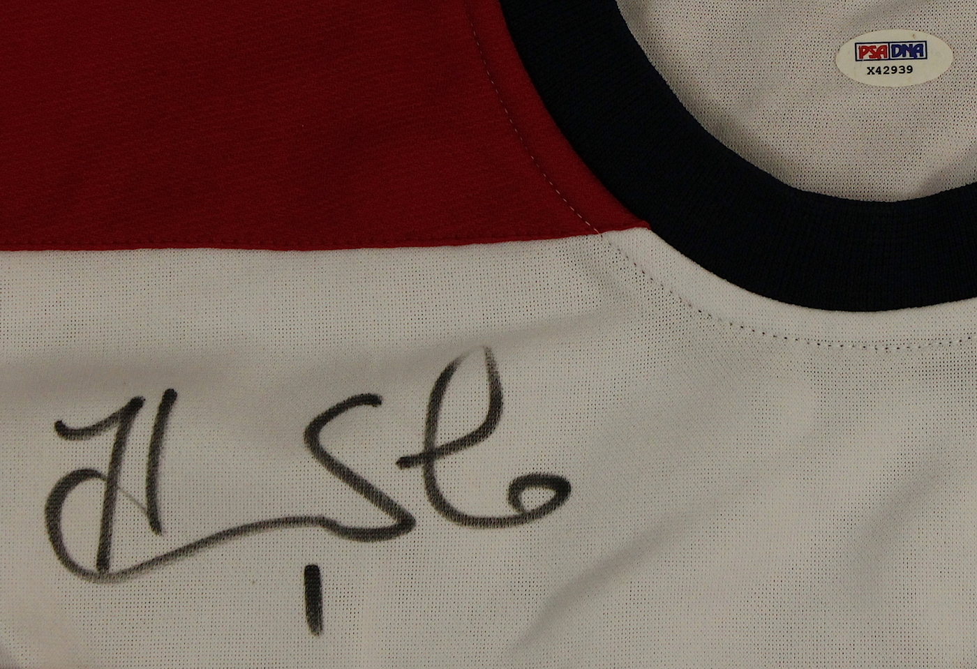 Hope Solo Signed Team USA Soccer Jersey (PSA COA) at PristineAuction.com Hope Solo Signed Team USA Soccer Jersey (PSA COA) at PristineAuction.com