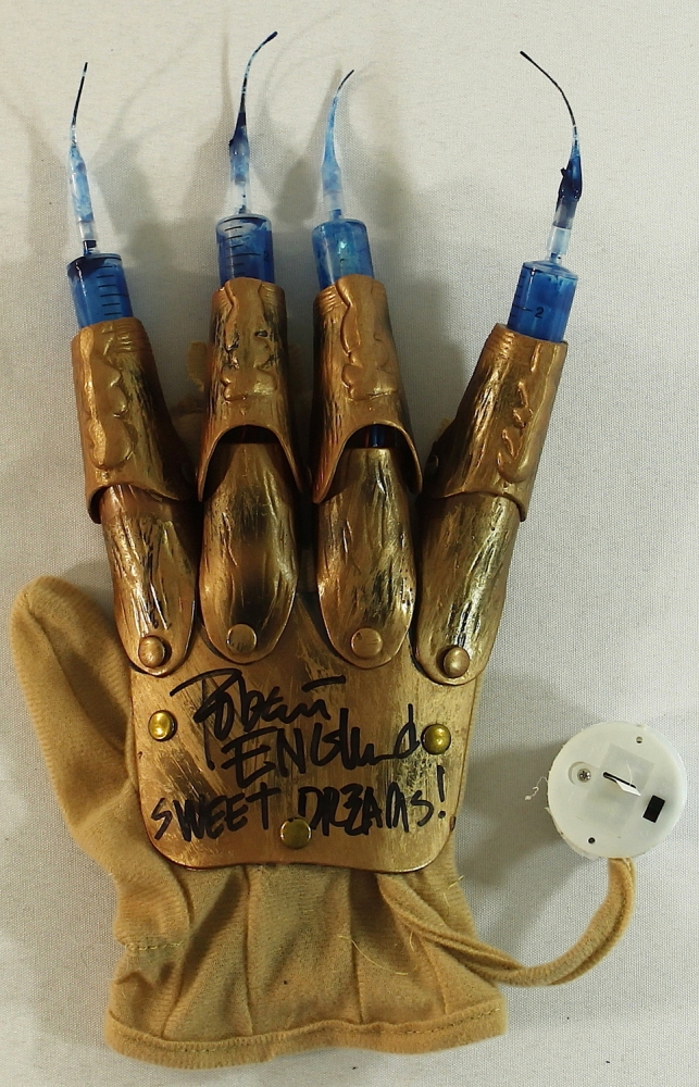 Robert Englund Signed "A Nightmare on Elm Street" Freddy Krueger High Quality Replica Syringe