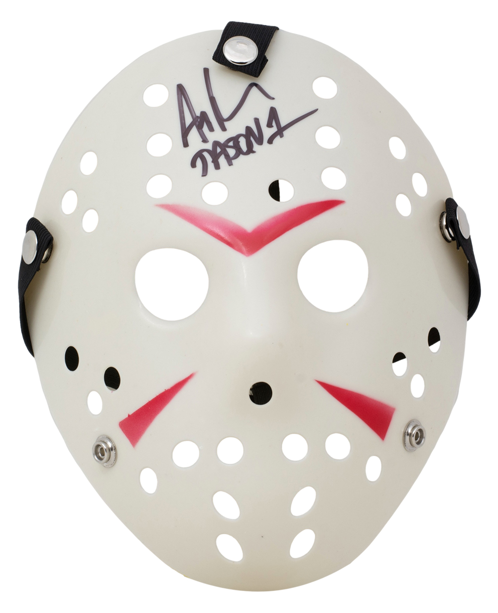 Ari Lehman Signed "Friday The 13th" Hockey Mask Inscribed "Jason 1" (JSA) at PristineAuction.com Ari Lehman Signed "Friday The 13th" Hockey Mask Inscribed "Jason 1" (JSA) at PristineAuction.com